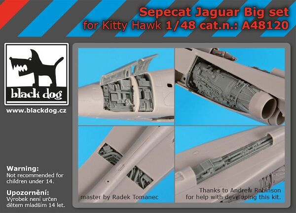 Sepecat Jaguar big set (Kitty Hawk)  A48120