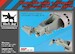 Harrier GR 7 radar + electronics (Hasegawa) A48121