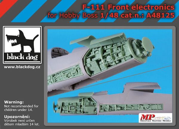 F111 Front electronic bays plus Radar (Hobby Boss)  A48125