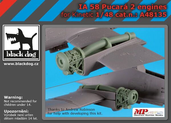 IA 58 Pucará engines 2x (Kinetic) A48135