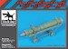 Mirage F1CT / CR engine + trolley (Kitty Hawk) BDA48138