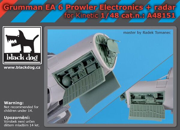 Grumman EA-6 Prowler electronics and radar (Kinetic)  A48151