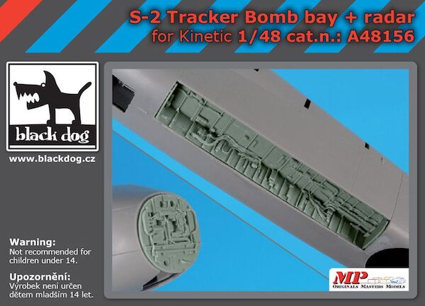 Grumman S-2 Tracker bomb bay and radar (Kinetic)  A48156