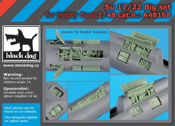 Sukhoi SU17/Su22 Fitter big set (Hobby Boss)  A48168