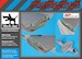 Lockheed S3A Viking folding wings+tail (Italeri, AMT) A48177