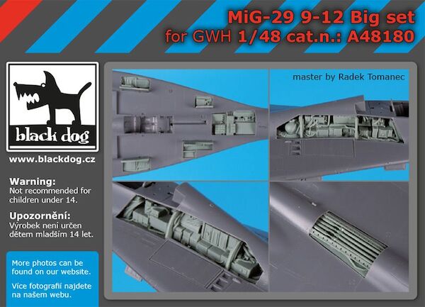 Mikoyan Mig29 9-12 Fulcrum Big set (Great Wall Hobby)  A48180