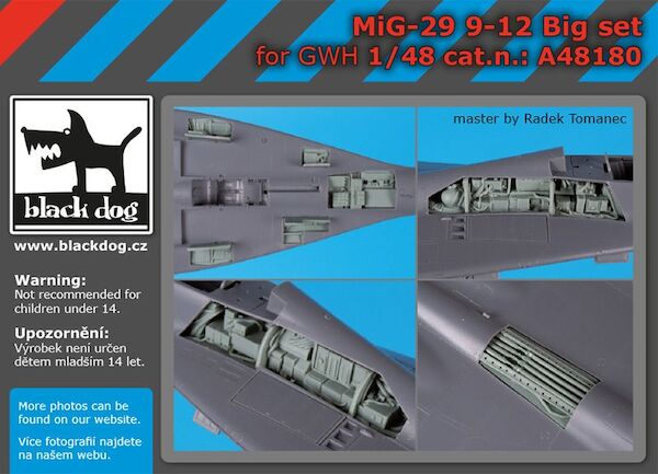 Mikoyan Mig29 9-12 Fulcrum Big set (Great Wall Hobby) A48180