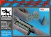 Blackburn Buccaneer right engine+radar (Airfix) A48181