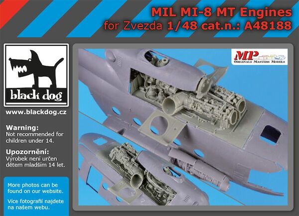 Mil Mi8MT Engines (Zvezda) A48188