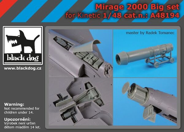 Mirage 2000 Big Set (Kinetic) A48194