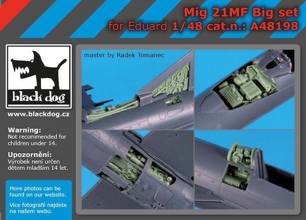 Mikoyan Mig21MF Big Set (Eduard)  A48198