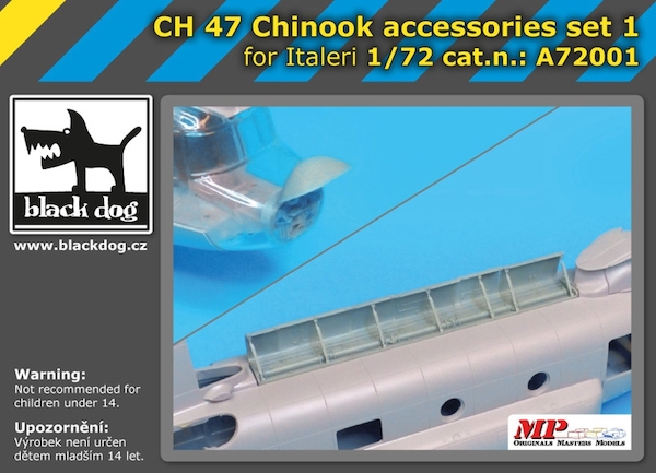 CH47 Chinook accessories set 1 (Italeri)  A72001