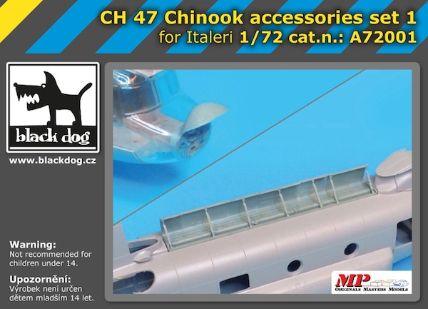 CH47 Chinook accessories set 1 (Italeri) A72001