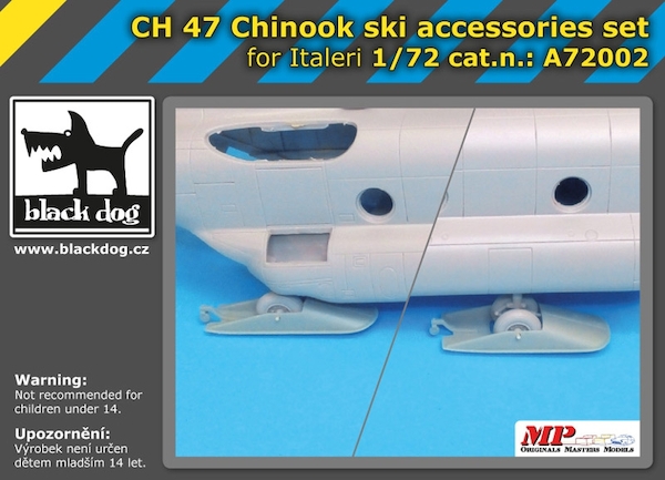 CH47 Chinook Ski set (Italeri) A72002