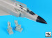 USMC F4J Phantom detail set (ACADEMY) BDA72007