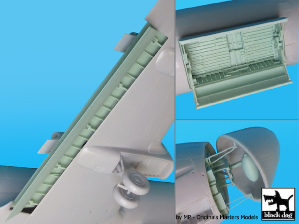 Lockheed UP-3D Orion Big set (Hasegawa) (should also fit MLD P3C...) A72011