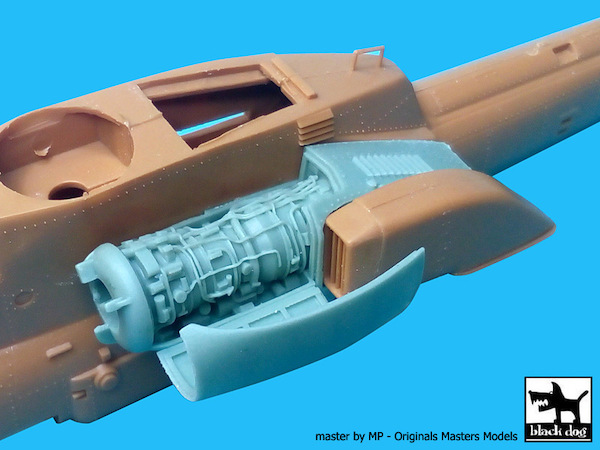 Mil Mi28 Havoc engine set (Zvezda) A72023