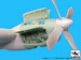 AC130H Hercules  engine set (Italeri) (should also fit KLU C130H...) BDA72027