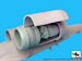 A10 Thunderbolt engine set (2 engines) (Hasegawa) BDA72030