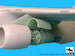 S3A Viking engine set (2 engines) (Hasegawa) BDA72031
