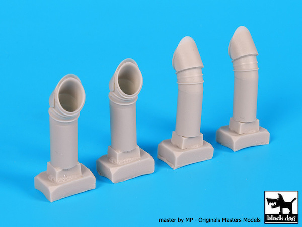 C130H Hercules Exhausts (Italeri) (should also fit KLU C130H...) A72041