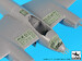 De Havilland Mosquito Mk VI  set N°1 (Tamiya) BDA72050