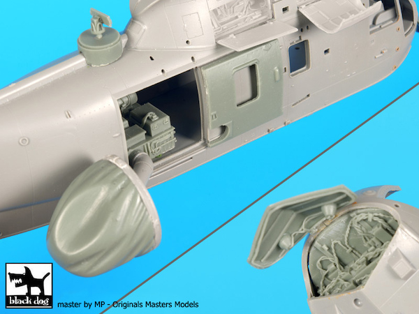 Westland Sea King AEW 2 Radar + electronics (Dragon)  A72055