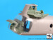 CH46D Sea Knight  front engine (APU) + cockpit (Hobby Boss) BDA72067