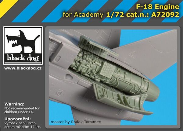 F18 Hornet engine (Academy) A72092