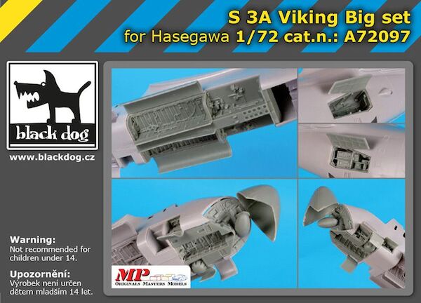 Lockheed S3A Viking Big Set (Hasegawa)  A72097