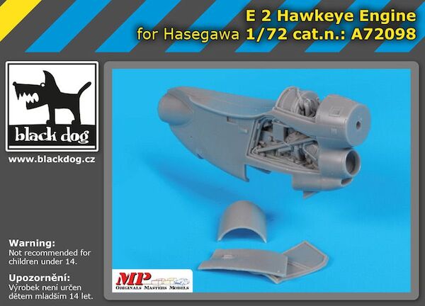 Grumman E2 Hawkeye engine (Hasegawa) A72098