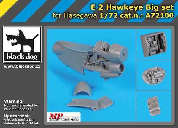Grumman E2 Hawkeye  Big Set (Hasegawa)  A72100