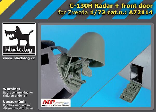 Lockheed C-130H Hercules Radar+front door (Zvezda) A72114