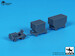 Airport tow truck + baggage carts  BDA44002