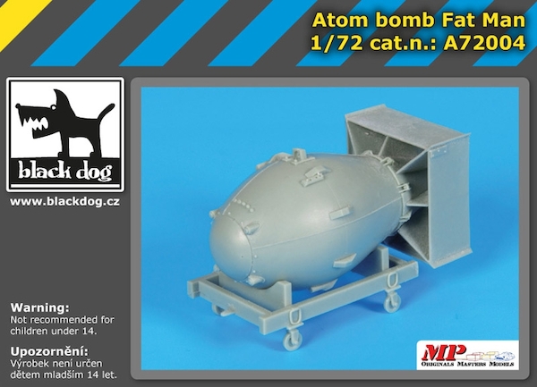 Atom bomb Fat Man BDA72004