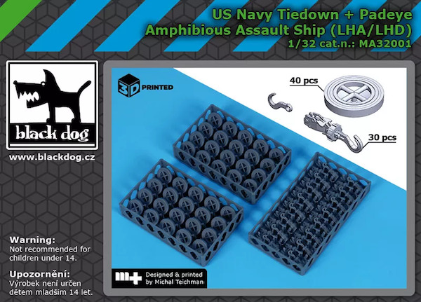 US NAVY tiedown+padeye (LHA/LHD) BDMA32001