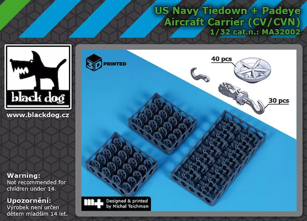 US NAVY tiedown+padeye (CV/CVN) BDMA32002