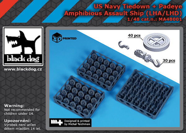 US NAVY tiedown+padeye (LHA/LHD) BDMA48001