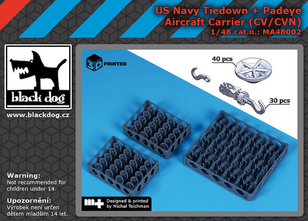 US NAVY tiedown+padeye (CV/CVN)  BDMA48002