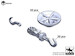 US NAVY tiedown+padeye (CV/CVN)  BDMA48002