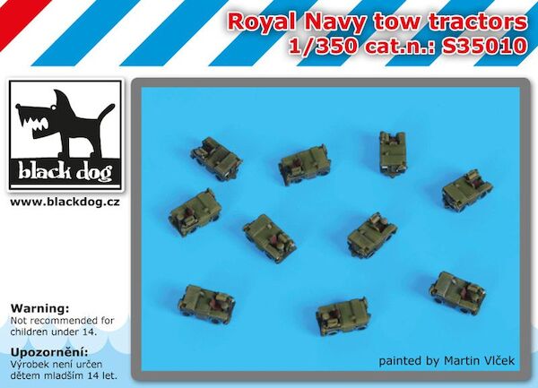 Royal navy tow tractors  BDS35010