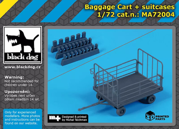 Baggage Cart & Suitcases MA72004