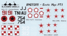 Exotic Migs Part 1 BMD72011