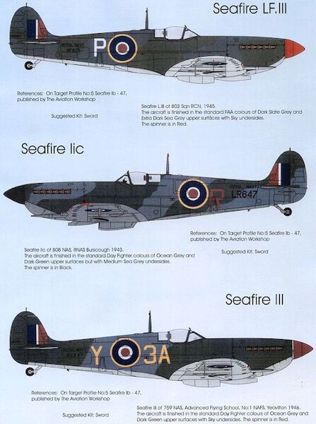 Supermarine Seafires BMD72034