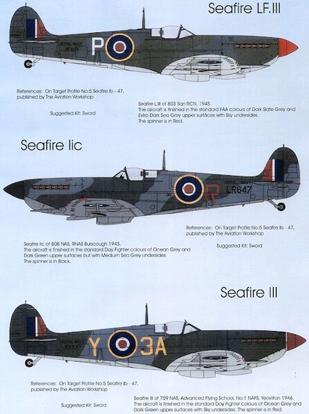 Supermarine Seafires  BMD72034