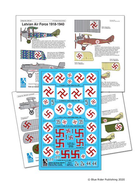 Latvian Air Force 1918-1940 BR267