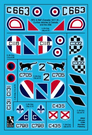 Curtiss Jennies in the USA & Canada BR520