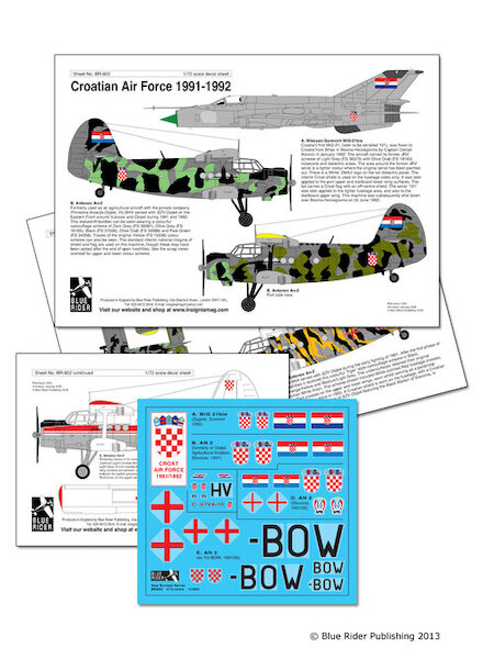 Croatian Air Force (MiG21,AN2) BR802