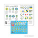 Ukrainian Roundels 1993/94 (MiG29,Su25,Su27,Mil8) BR808