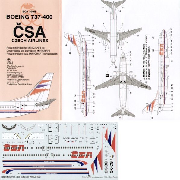 Boeing 737-400 (CSA)  boa14408
